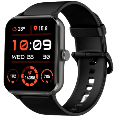 Смарт часовник Blackview R50, Черен - BVR50-B
