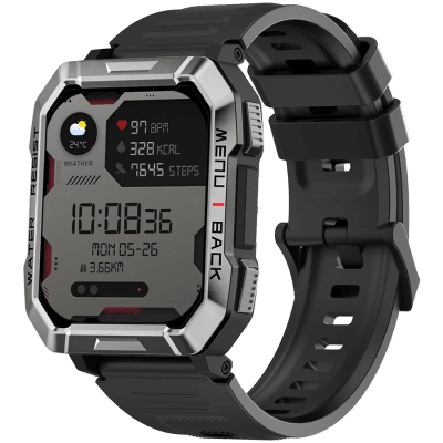 Смарт часовник Blackview W60, 45 mm, Черен - BVW60-B gallery image 2