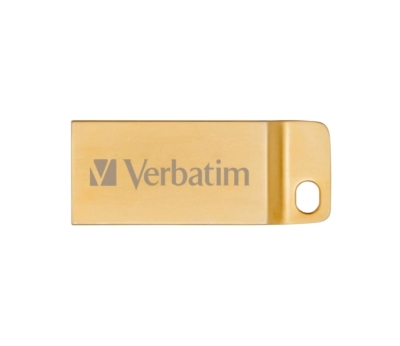 Флаш памет 64GB Verbatim Metal Executive, Златиста - 99106 gallery image 2