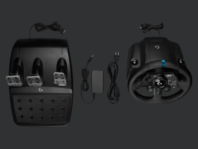 Волан Logitech G923 PlayStation, Черен - 941-000149 gallery image 2