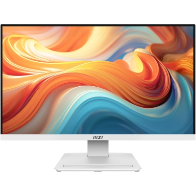 Монитор MSI PRO MP241W E14V, 23.8", Full HD (1920 x 1080), VA, 144 Hz, 1 ms, Бял - 9S6-3PE1CH-027 gallery image 2