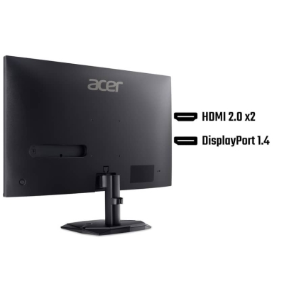Монитор Acer Nitro KG240YW3bmiipx, 23.8", Full HD (1920 x 1080), IPS, 240 Hz, 0.5 ms, Черен - UM.QX0EE.329 gallery image 3