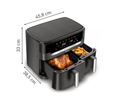 Уред за здравословно готвене Tefal Dual Easy Fry XXL - EY942HE0 gallery image 4