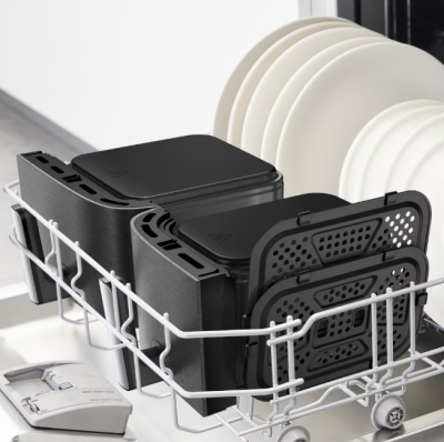 Уред за здравословно готвене Tefal Dual Easy Fry XXL - EY942HE0 gallery image 5