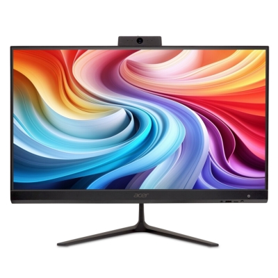 Настолен компютър Acer Aspire C27-B All-in-One, 27", Intel Core Ultra 5 115U, 16GB RAM, 512GB SSD, Intel Iris Xe Graphics, Без ОС, Черен - DQ.BT7EX.004 gallery image 1