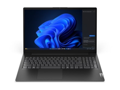 Лаптоп Lenovo V15 G5 IRL, Intel Core 3 100U, 15.6", 8GB RAM, 512GB SSD, Intel Graphics, Без ОС, Черен - 83HF00G1BM gallery image 1