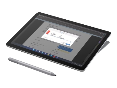 Лаптоп Microsoft Surface Go 4, 10.5", Intel N200, 8GB RAM, 64GB памет, Intel UHD Graphics, Windows 11 Pro, Сребрист - XGT-00004 gallery image 1