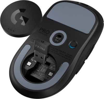 Безжична геймърска мишка Logitech G Pro X Superlight 2 - 910-006630, Черна gallery image 3