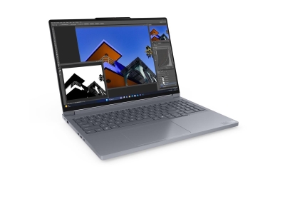 Лаптоп Lenovo ThinkBook 16p Gen 6 ADR, 16.0", AMD Ryzen 9 8940HX, 32GB RAM, 512GB SSD, NVIDIA GeForce RTX 5060, Windows 11 Pro, Сив - 21U0000SBM gallery image 3