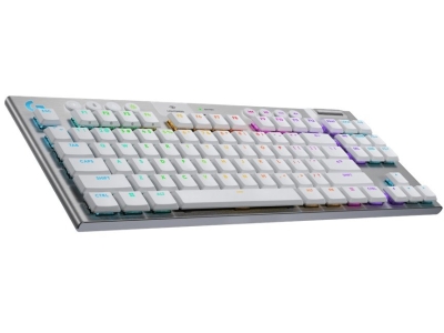 Безжична геймърска клавиатура Logitech G915 X LIGHTSPEED TKL, Бяла - 920-012737 gallery image 2