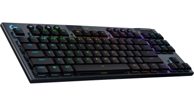 Безжична геймърска клавиатура Logitech G915 X LIGHTSPEED TKL, Черна - 920-012721 gallery image 3