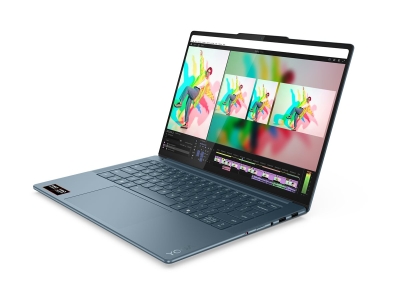 Лаптоп Lenovo Yoga Pro 7, 14.5", AMD Ryzen AI 9 365, 32GB RAM, 1TB SSD, AMD Radeon 880M, Windows 11 Home, Син - 83LX000EBM gallery image 2