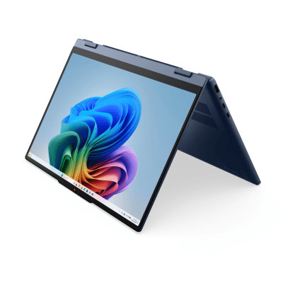 Лаптоп Lenovo IdeaPad 5 2-in-1, 15.3", AMD Ryzen AI 7 445, 32GB RAM, 512GB SSD, AMD Radeon 840M, Windows 11 Home, Син - 83UM001SBM gallery image 1