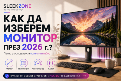 Как да изберем монитор през 2026 г.? Пълно ръководство за правилния избор