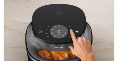 Уред за здравословно готвене Philips Series 3000 NA342, 7.2 l, Черен - NA342/00 gallery image 6