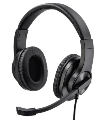 Слушалки Hama HS-P350, Черни - Hama-139926