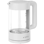 Electric Kettle, white, 220-240V, 1850-2200W, 1.7L, Keep warm 30 min, 40,60,80,90,100, console in Handle