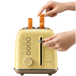 BUYDEEM 2 Slice Toaster, model DT620E, color Mellow Yellow, EU