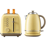 BUYDEEM 2 Slice Toaster, model DT620E, color Mellow Yellow, EU