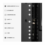 Телевизор Hisense 40" A4S, Full HD 1920x1080, DLED, HDR, HLG, DTS HD, Smart TV, WiFi, WiFi Direct, 2xHDMI, 2xUSB, LAN, CI+, DVB-T2/C/S2, Black