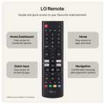 Телевизор LG 85NU850B3LA, 85" 4K Ultra HD Smart TV, 3840x2160, DVB-T2/C/S2, Alpha 7 AI Processor, HDR10 / HLG, webOS 26 ThinQ, VRR / ALLM / HGiG, 4K Super Upscaling, WiFi 5, Voice Controll, Bluetooth 5.3, AirPlay 2, LAN, CI, HDMI eARC,AI Sound Pro, Google