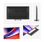 Телевизор Hisense 50" A7Q, 4K Ultra HD 3840x2160, QLED, FALD, Quantum Dot, HDR 10+, HLG, Dolby Vision, Dolby Atmos, Smart TV, WiFi 5GHz, WiFi Direct, BT, Anyview Cast, 3xHDMI, 2xUSB, LAN, CI+, DVB-T2/C/S2, Black