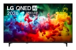 Телевизор LG 43QNED70B3C, 43" 4K QNED MiniLED Smart TV, 3840x2160, DVB-T2/C/S2, Alpha 7 AI Processor, HDR10 / HLG, webOS 26 ThinQ, VRR / ALLM / HGiG, 4K Super Upscaling, WiFi 5, Bluetooth 5.3, AirPlay 2, LAN, CI, HDMI, AI Sound Pro, Google Cast, 2 pole St
