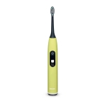 Електрическа четка за зъби Beurer SC 50 splashy lemon Electric Sonic Toothbrush, up to 80,000 mov/min, 5 cleaning programs: Clean, Sensitive, Polish, Gum Care, Whiten, Pressure sensor , 2-min. timer, Incl. 2 toothbrush heads and magnetic charging plate, 2
