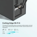 Безжичен адаптер TP-LINK Archer TX20E, PCIe, 1800Mbps, Wireless AX, 2.4GHz /5GHz, BT 5.2, 2x външни антени