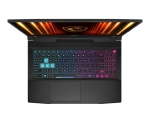 Лаптоп MSI Katana 15 HX B14WEK,  i7-14650HX (16C/24T 8P+8E up to 5.2 GHz), NVIDIA GeForce RTX 5050 8GB GDDR7 440 AI TOPS, 15.6" QHD (2560x1440) 165Hz, IPS-Level, 16GB DDR5 1x16 5600MHz, 1TB SSD Gen4x4, Intel WiFi 6E, BT5.3, 4 Zone RGB Kbd, NO OS, 2.4kg