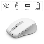 HAMA Безжична мишка „WM-450“, 2.4 GHz / Bluetooth, 7 бутона