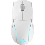 Геймърскa безжична/блутут мишка Corsair M75 White Wireless Lightweight RGB