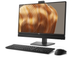 Настолен компютър - всичко в едно Dell Pro 24 All-in-One QC24250, Intel Core Ultra 7 265 (13 TOPS NPU, 20C, up to 5.3GHz), 23.8" FHD 1920x1080 100 Hz IPS AG, 1x16GB DDR5 up to 5600 MT/s, 512GB SSD, Intel Graphics, Height Adjustable Stand, FHD HDR Camera,