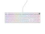 Клавиатура Genesis Mechanical Gaming Keyboard Thor 404 White RGB Backlight Gateron Yellow Pro, US Layout