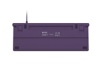 Клавиатура Fury Gaming Keyboard Kanabo K2, US layout, White backlight, Mechanical, Violet