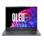 Лаптоп Acer SFG14-63-R1DP, AMD Ryzen 7 8845HS (up to 5.1GHz, 16MB), 14'' CineCrystal OLED WQ2.8K 90Hz (2880 x 1800), AMD Radeon Graphics, 16GB LPDDR5 onboard, 512GB SSD NVMe, 50Wh, WIFI6E+BT 5.3, QHD Cam, MicroSD Reader, Win 11 Home, Backlit KBD, Steel Gr