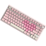 ROYAL KLUDGE R75 Pink Melody Gaming Keyboard Cream switch