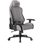 LORGAR CHA41, Ergonomic Gaming Chair Advanced, premium anti-stain fabric, Grey