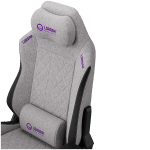 LORGAR CHA41, Ergonomic Gaming Chair Advanced, premium anti-stain fabric, Grey