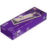 LORGAR KBP70MW, Wireless 65% Mechanical Gaming Keyboard Pro, Beige, EN layout