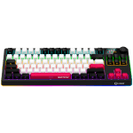 LORGAR KBP70TKLW, Wireless TKL Mechanical Gaming Keyboard Pro, Black/red, EN layout