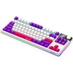 LORGAR KBP70TKLW, Wireless TKL Mechanical Gaming Keyboard Pro, White, EN layout