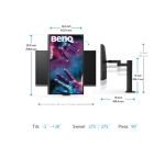 Монитор BenQ PD3205UA 31.5W LED MONITOR PD3205UA DARK GREY