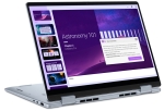 Лаптоп Dell 14 Plus 2-in-1 DB04250, Intel Ultra 5 226V (40 TOPS NPU, 8 cores, up to 4.5 GHz), 14" 16:10 FHD+(1920x1200) Touch 300nits WVA AG, 16GB, LPDDR5X, 8533MT/s (onboard), 512GB M.2 SSD PCIe, Intel Arc, FHD RGB and Mic, Wi-Fi 7, FPR, Backlit Kb, Win