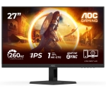 Монитор AOC 27G4ZR, 27" Fast IPS WLED, 1920x1080@260Hz (OC, Native 240Hz), 1ms GtG, 0.3ms MPRT, 300cd m/2, 1000:1, Adaptive Sync, FlickerFree, Anti Blue Light, Tilt, Height Adjust, Pivot, Swivel, 2xHDMI, DP