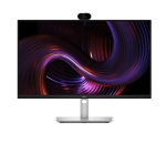 Монитор Dell P2726DEV, 27" Webcam Monitor, IPS Anti-Glare, 5ms, 100 Hz, 1500:1, 350 cd/m2, QHD 2560x1440, 99% sRGB, HDMI, Display Port, USB-C Hub, RJ45, Webcam, KVM Switch, PD 90W, Height Adjustable, Pivot, Swivel, Tilt, Black