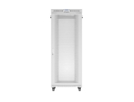 Комуникационен шкаф Lanberg Rack Cabinet 19" Free-Standing 42U/800X1000 (FlAT Pack) With Mesh Door LCD Grey