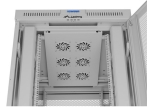 Комуникационен шкаф Lanberg Rack Cabinet 19" Free-Standing 42U/800X1000 (FlAT Pack) With Mesh Door LCD Grey