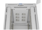 Комуникационен шкаф Lanberg Rack Cabinet 19" Free-Standing 47U/800X1000 (FlAT Pack) With Glass Door LCD Grey V2