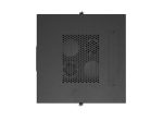 Комуникационен шкаф Lanberg Rack Cabinet 19" Free-Standing 22U/600X600 (FlAT Pack) With Glass Door LCD Black V2